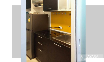 ชุดครัว Built-in โครงซีเมนต์บอร์ด หน้าบาน Melamine สี ES 5010-12