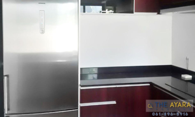 ชุดครัว Built-in Laminate ลายไม้ Acajou Mahogany