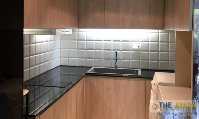 หน้าบาน Laminate สี Silverbrush Wood-Cross + Powdered Oak