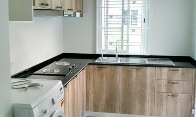 ชุดครัว Built-in PVC ลายไม้