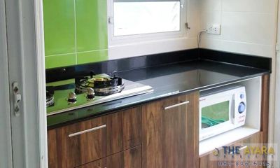 ชุดครัว Built-in Melamine สี Loft Golden Oak